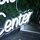 Residual Health Center White Neon Sign