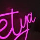 Nicetya Pink Custom Neon Sign