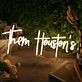 Them Houston's Yellow Neon Sign