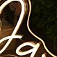 Jaxon Yellow Name Neon Sign