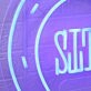 Horseshoe Blue Neon Sign