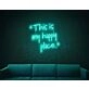 This Is My Happy Place LED Neon Sign