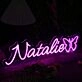 Natalie Pink Neon Sign