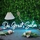 Da Great Salon Blue Neon Sign