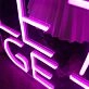 Let's Get This Pink Neon Sign