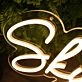 Sky Yellow Neon Sign