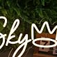 Sky Yellow Neon Sign