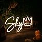 Sky Yellow Neon Sign