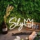 Sky Yellow Neon Sign