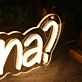 Hi Na Yellow Neon Sign