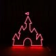 Castle Neon Sign