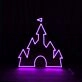 Castle Neon Sign