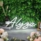 Alysa White Neon Sign