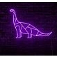 Brontosaurus Dinosaur LED Neon Sign