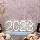 2023 White Neon Sign