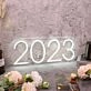 2023 White Neon Sign