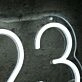 2023 White Neon Sign