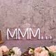 MMM Pink Neon Sign
