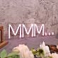 MMM Pink Neon Sign