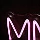 MMM Pink Neon Sign