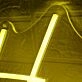 Hush Yellow Neon Sign