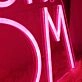 The Lash Room Red Neon Sign