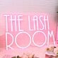 The Lash Room Red Neon Sign