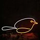 Litte Cute Bird Custom Neon Sign