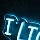 I Licked It So It Is Mine Blue Neon Sign