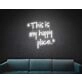 This Is My Happy Place LED Neon Sign