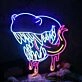 Monster Mouth Custom Neon Sign