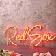 Red Sox Red Neon Sign