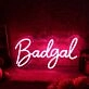 Badgal Red Neon Sign