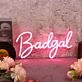 Badgal Red Neon Sign