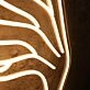 Half Face Formed By Two Beautiful Hands Neon Sign