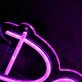 Danica Purple Name Neon Sign