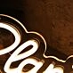 Planet Mars Yellow Neon Sign