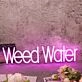 Weed Water Purple Custom Neon Sign