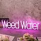 Weed Water Purple Custom Neon Sign