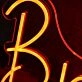 Brody Orange Neon Sign