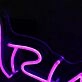 Ariana Purple Name Neon Sign