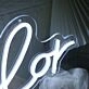Taylor White Name Neon Sign