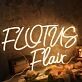Flotus Flair Yellow Neon Sign