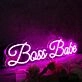 Boss Babe Purple Neon Sign