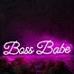 Boss Babe Purple Neon Sign