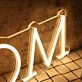 PROM Yellow Custom Party Neon Sign