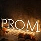 PROM Yellow Custom Party Neon Sign