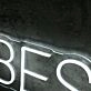 Best Day Ever White Neon Sign