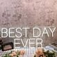 Best Day Ever White Neon Sign
