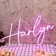 Harlyn Pink Neon Sign